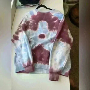 Urban, outfitters urban renew tie-dye sweatpants sweatshirt set